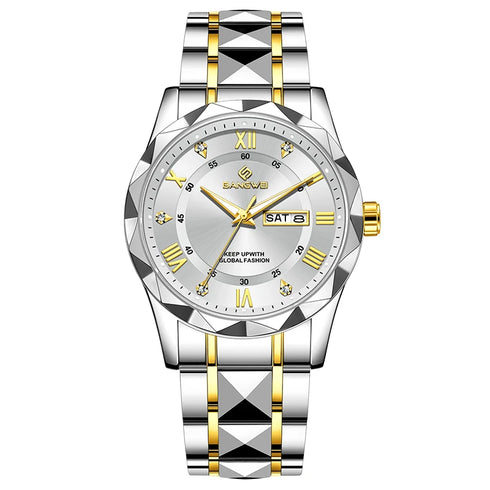 BANGWEI Elegant Luxury Quartz Woman Watch Fashion Classic Simple Stainless Clocks Auto Date Waterproof Diamond Ladies Wristwatch