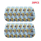 20Pcs Cartoon Pattern Kids Eye Patches Soft Skin-friendly Strabismus Treatment Patch Disposable Adhesive Vision Care Patch