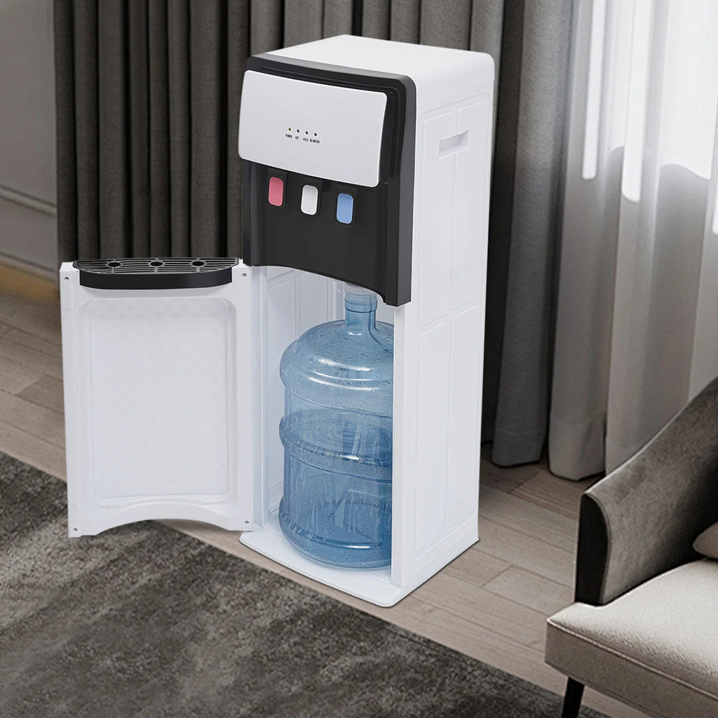 Bottom Loading Water Dispenser Versatile Freestanding Hot&cold Water Dispenser for Office, Home, Living Room White