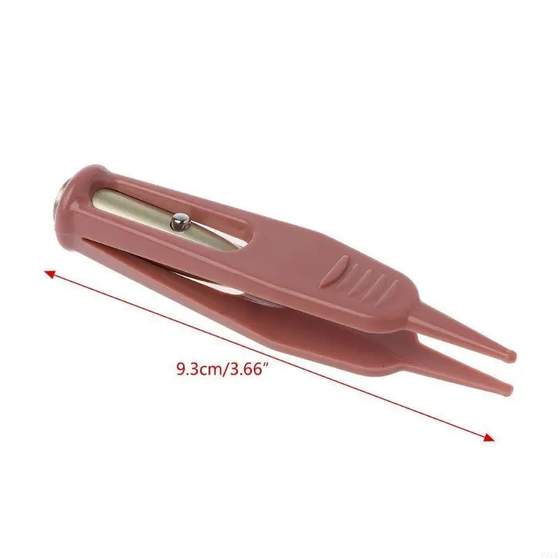 Infants Clean Tweezer Ear Nose Navel Visible Safety Tweezers Safe Forceps Cleaning Supplies for Health Care P31B Secondary image