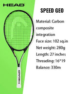 HEAD Carbon Composite Integration Tennis Racket For Beginners Men Women College Students Single Training Racquet