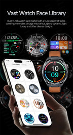 ECG High-end Health Smart Watch Men Blood pressure lipids bloodoxygen Body analysis Uric acid Health Tracker Smartwatch Men lady