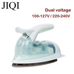 100-240V Mini Iron Handheld Garment Ironing Machine Ceramic soleplate Wet Dry Dual use Clothes Fabric Ironing Portable fortravel
