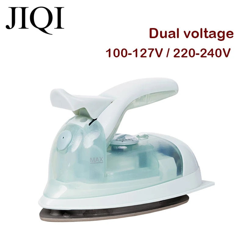 100-240V Mini Iron Handheld Garment Ironing Machine Ceramic soleplate Wet Dry Dual use Clothes Fabric Ironing Portable fortravel Main image