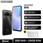 World Premiere DOOGEE B10 Smartphone 7600mAh Battery 6GB 256GB 6.6'' Display 64MP AI Camera Gemini AI Android 16 Mobile Phone