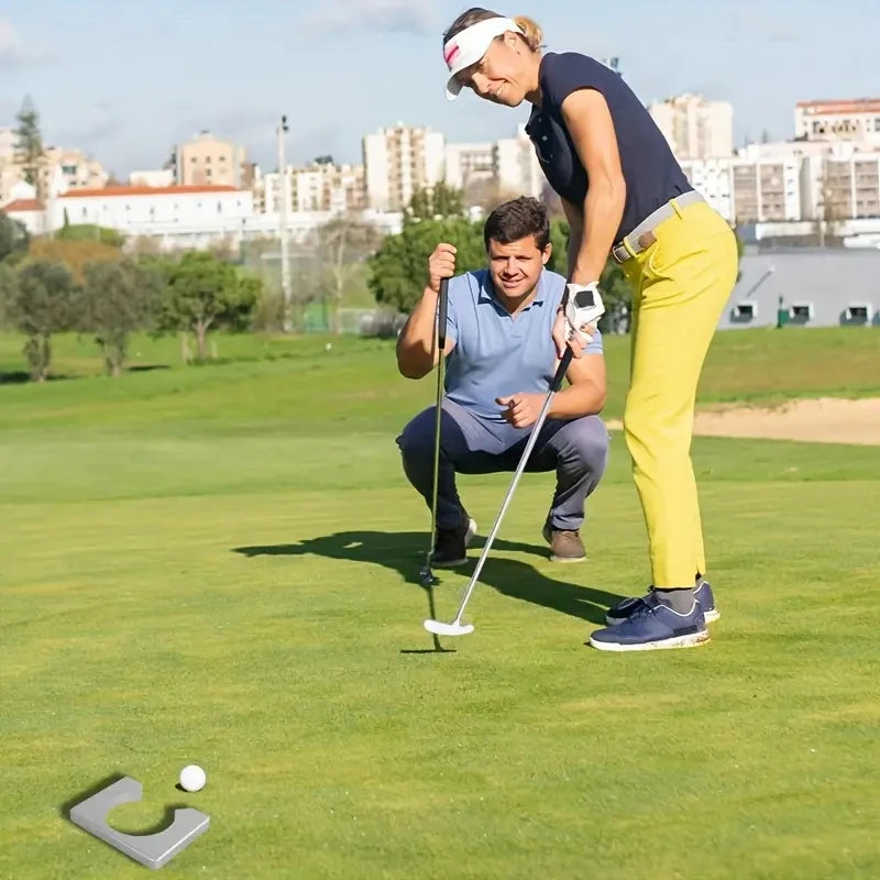 Mini Indoor Putting Green - Potty Putter Game with Putter, Hole Cutter, Putting Cup Office Golf Kit Secondary image