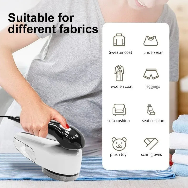 Household Clothes Shaver Fabric Lint Remover Fuzz Electric Fluff Portable Brush&blade Professional Rechargeable Lint Remover Secondary image