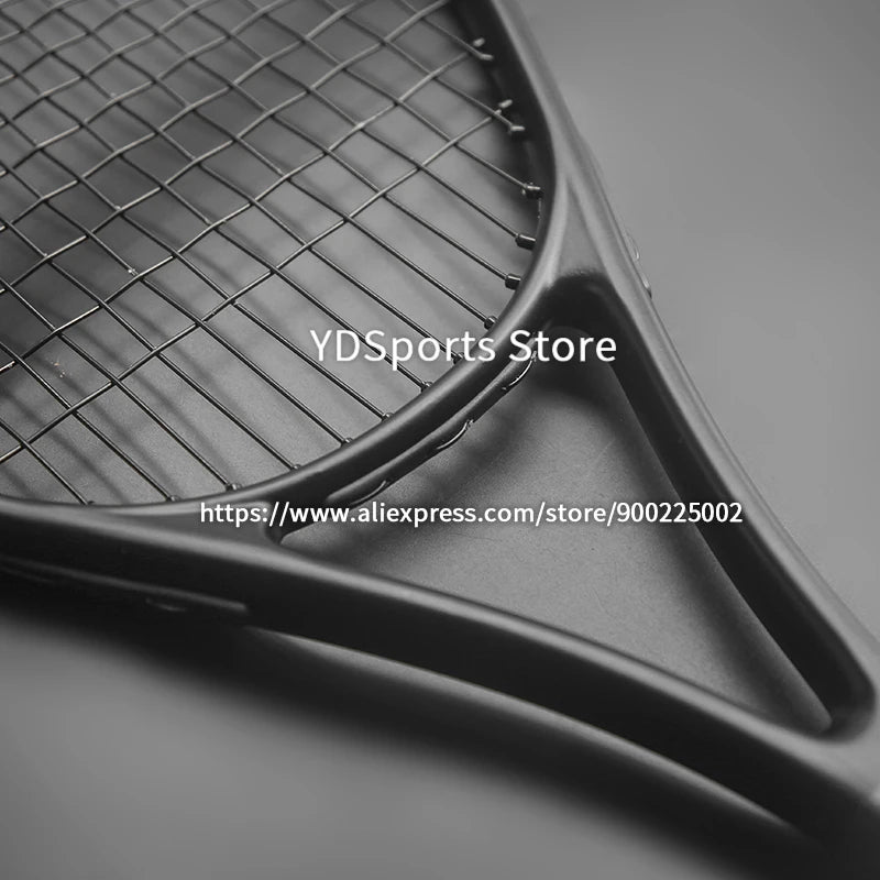 1pcs 27inch Technical Type Tennis Rackets Strung Carbon Aluminum Alloy Recreational Racquet Shockproof With Carry Bag For Adult