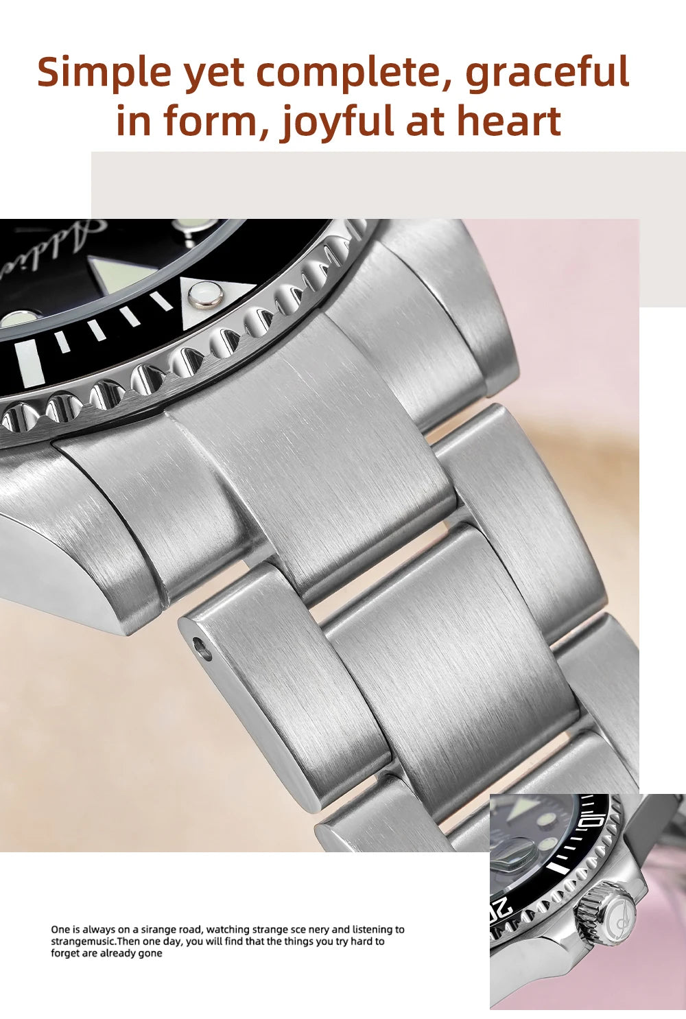ADDIES Luxury Women's Watches Elegant Classic 36mm Business Ladies Watch BGW9 Luminous Waterproof Steel Quartz Woman Watches