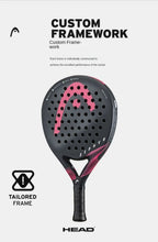 Genuine HEAD Tennis Padel Rackets ZEPHYR Series Carbon Fibre EVA Memory Flex Foam Core Padel Tennis Racquets Lightweight