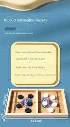 Fast Sling Puck Game Slingshot Chess Table Chess Puzzle Party Game Adult Child Family Game Desktop Battle Board Games