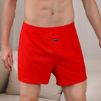 Men's Aro Pants Underwear 100% Pure Cotton Home Sleeping Pants Loose Breathable Men's High Waisted Four Corner Boxers Shorts