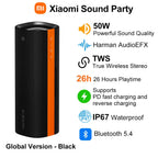 Xiaomi Sound Party, 50W Portable Bluetooth Speaker, Harman AudioEFX TWS Mode 26h Playtime, Smart Connectivity Wireless Speaker