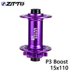 ZTTO MTB 32 Holes Disc Brake Hub Front Hub 6 Bolt Boost Hub 15x110 Thru Axle 15x100 32H Maza 9x100 QR Sealed Bearings