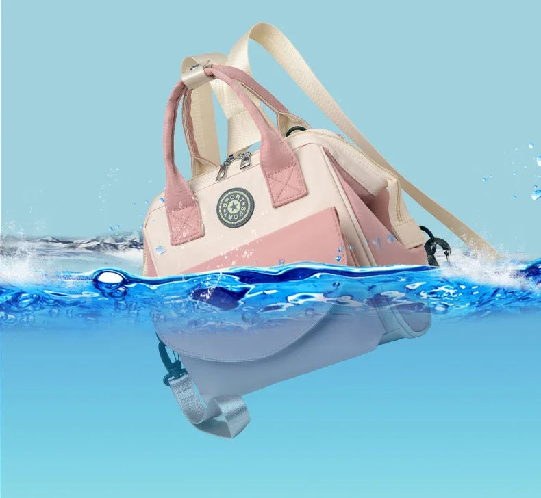 Waterproof Diaper Bag Large Capacity Mommy Travel Bag Multifunctional Maternity Mother Baby Stroller Bags Organizer Mummy Bag