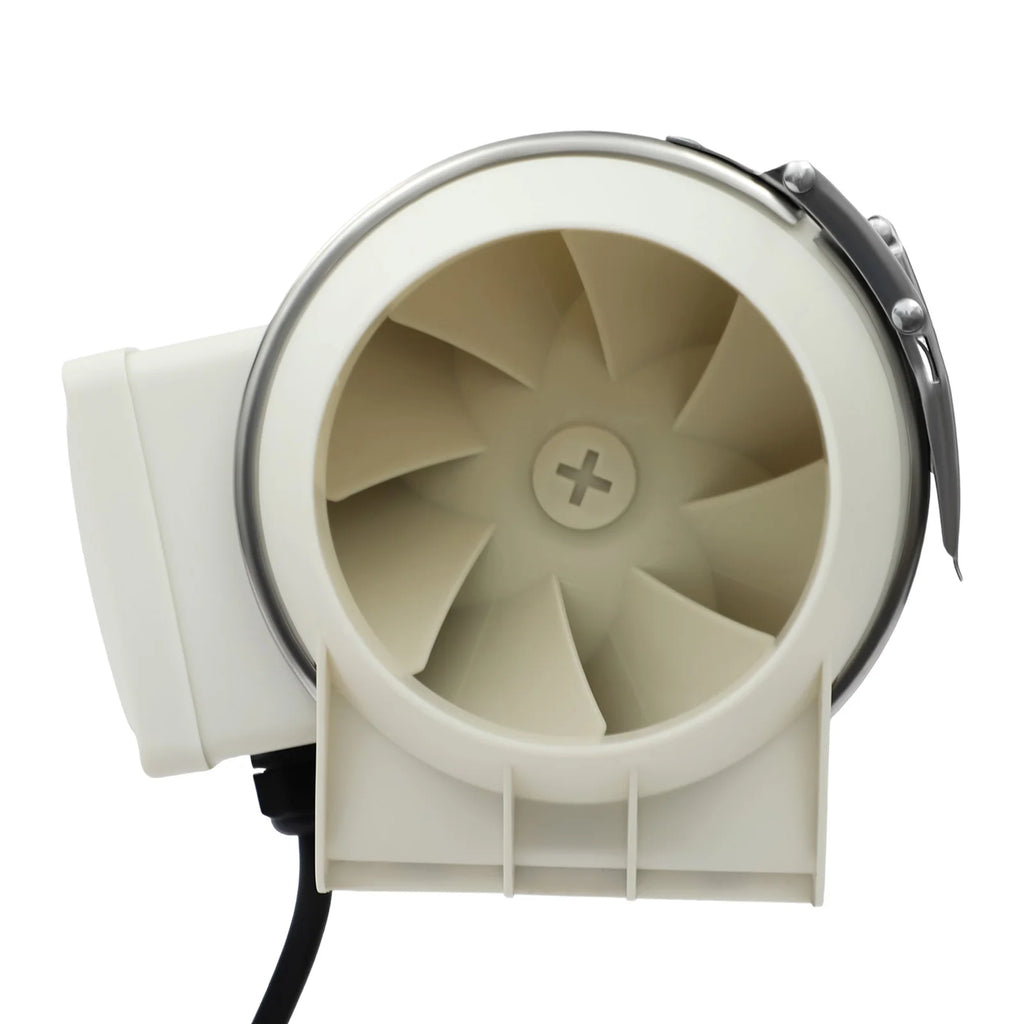 220V Duct Fan, Silent Inline Ventilation Exhaust Fan Air Ventilator for Kitchen/Bathroom/Bath, 2600rpm
