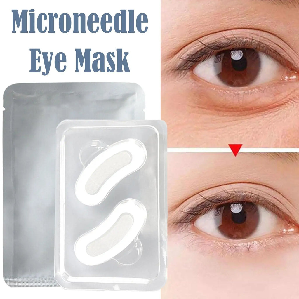 5/10/30PC Microneedle Eye Patches Mask Korean Skin Care Hyaluronic Acid for Anti Wrinkle Aging Dark Circle EyesMask Moisturizing