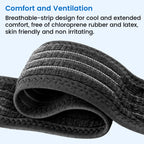 VELPEAU Baby Belly Hernia Belt with 3 Compression Pads, Umbilical Hernia Band Belly Button Abdominal Binder for Infant Newborn