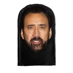 Cosplay 3D Printed Kanye Mask Stretch Mesh Full Face Mask Men Women Role Play Headdress Halloween Masquerade Balaclava Headdress