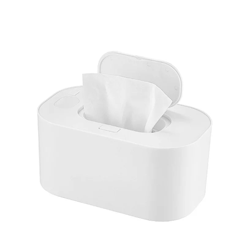 DMWD USB Wet Wipes Warmer Baby Wipe Heater Towel Dispenser Napkin Heating Box Home Car Use Wipe Warmer Case Disinfecting Wipes