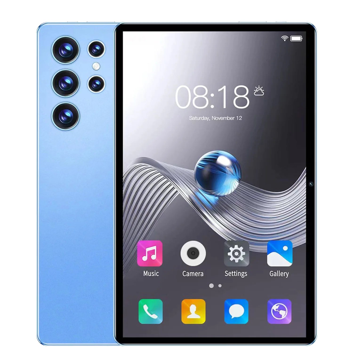 New Arrival 10.1 Inch Octa Core Android Tablets 6GB RAM 128GB ROM 4G Dual SIM Network AI Speed-up Tablet Bluetooth WiFi 6000mAh