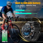 MEVADEN Steel 1.39 inch Men Luxury Smart Watch Bluetooth Call Sport Fitness Tracker Health Monitor Smartwatch for Male MD52