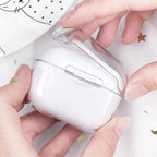 Transparent PC Earphone Case For AirPods 4 3 2 1 Pro 2 USB C Cover Hard Anti-fall Clear Headphone Coque For AirPods 4 4th Pro2