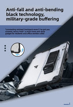 Acrylic Transparent Protective Case for 12 Inch Microsoft SurfacePro12 Tablet (2025) – Shockproof, Anti-Drop,with Shoulder Strap