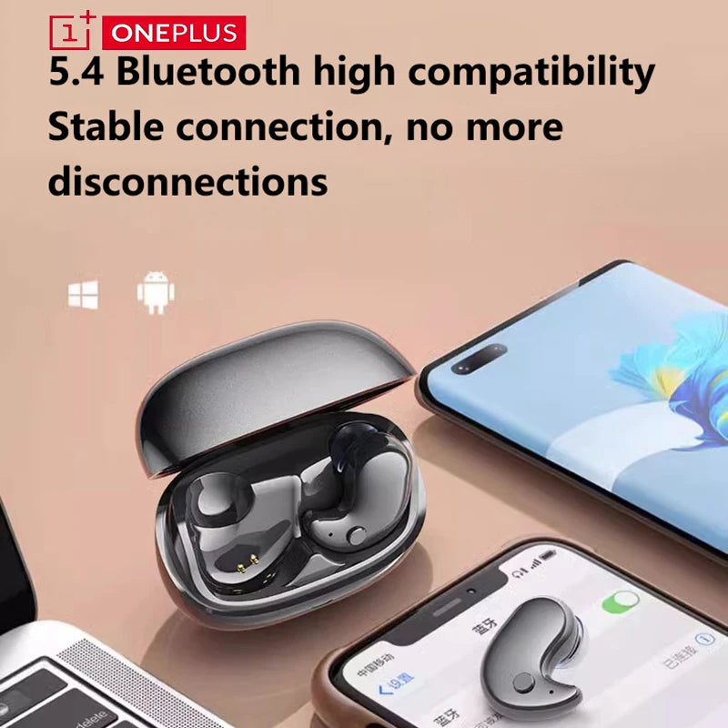  Oneplus Sleep Headphones Wireless Bluetooth Earphones Semi-in-ear Mini High-quality Sound Long Battery Life Office Travel