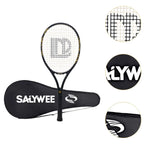 Tennis Racket for Adults Shockproof Professional Tennis Racquet with Carry Bag for Park Garden Backyard Beach Recreational