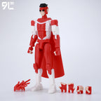 9L3D Superhero Team Invincible Boy Heroes Action Figure Lucky13 Dummy13 Multi-Colored T13 Multi-Jointed Collectible Toys Titan13