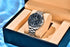 New PAGANI DESIGN Moon Men Watch Retro Luxury Quartz Watches For Men Stainless steel Sport waterproof Chronograph Man+With BOX