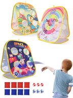 3-in-1 Kids Bean Bag Toss Game Set - Parent-Child Interactive Toy for School Sports, Birthday & Easter Party Favors