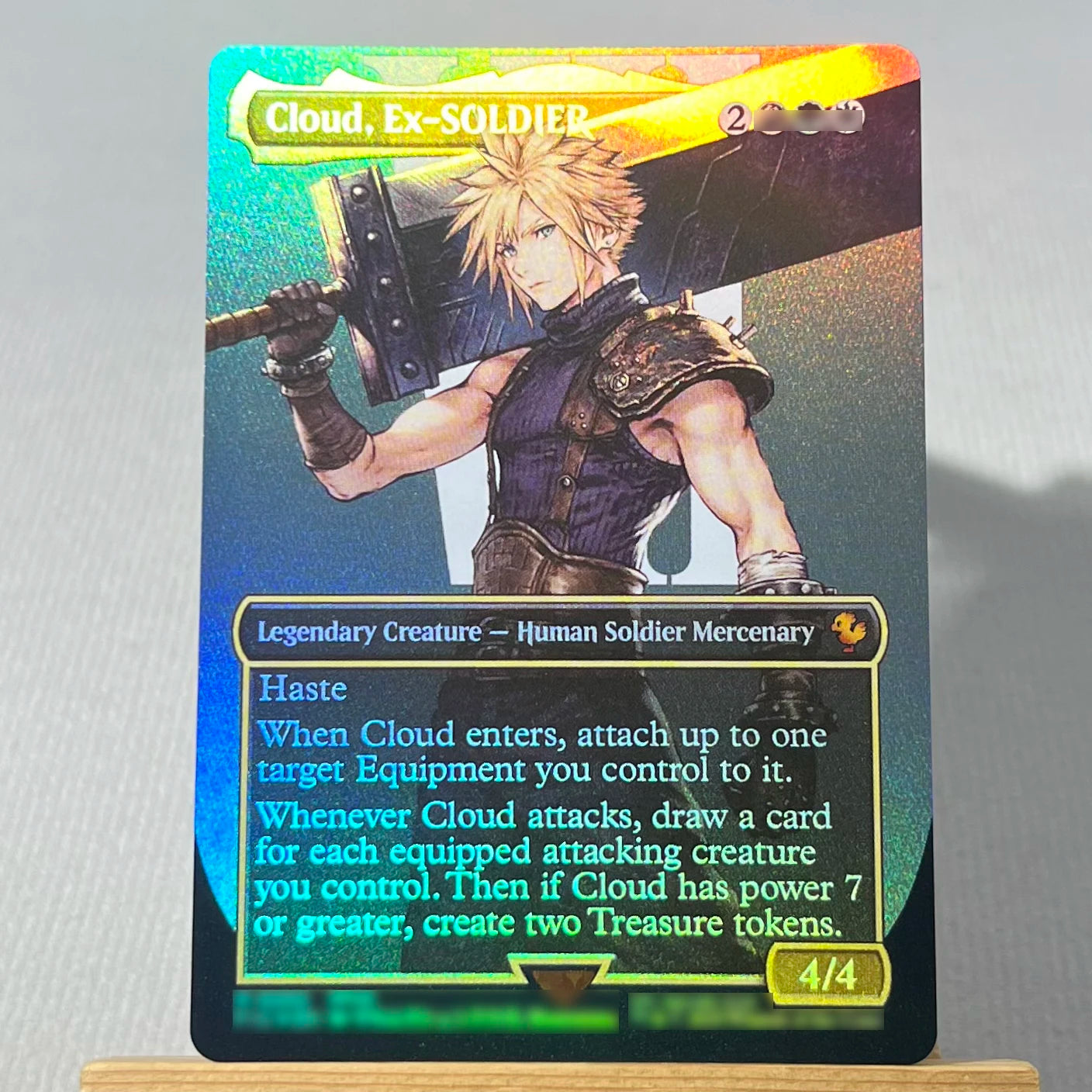 FCA FIN FIC PIP LTR FOIL4-002 magical cards Ancient Copper Dragon Tcg proxy Traveling Chocobo Celes, Rune Knight gathering