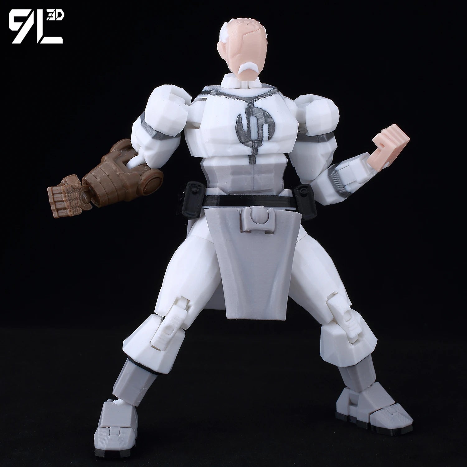 9L3D Superhero Team Invincible Boy Heroes Action Figure Lucky13 Dummy13 Multi-Colored T13 Multi-Jointed Collectible Toys Titan13
