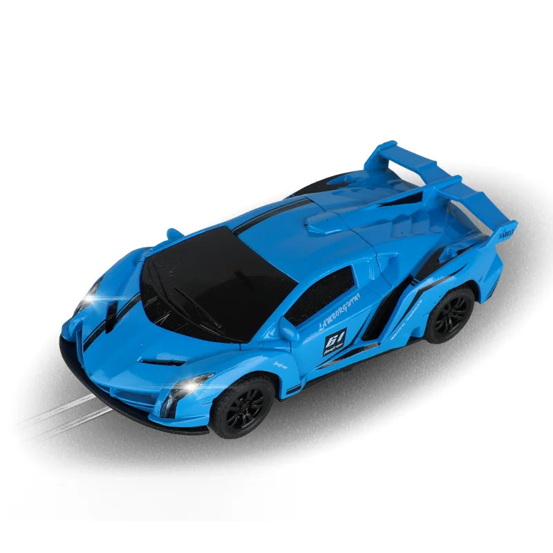 Analog Slot Car 1 43 1/43 Scale CLK GTR F1 Veneno Police LaFerrari Coche Evolution Racing Race Track Toy Cars