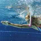 Adult Diving Dry Snorkel with Splash Guard and Top Valve - Supernova Dry