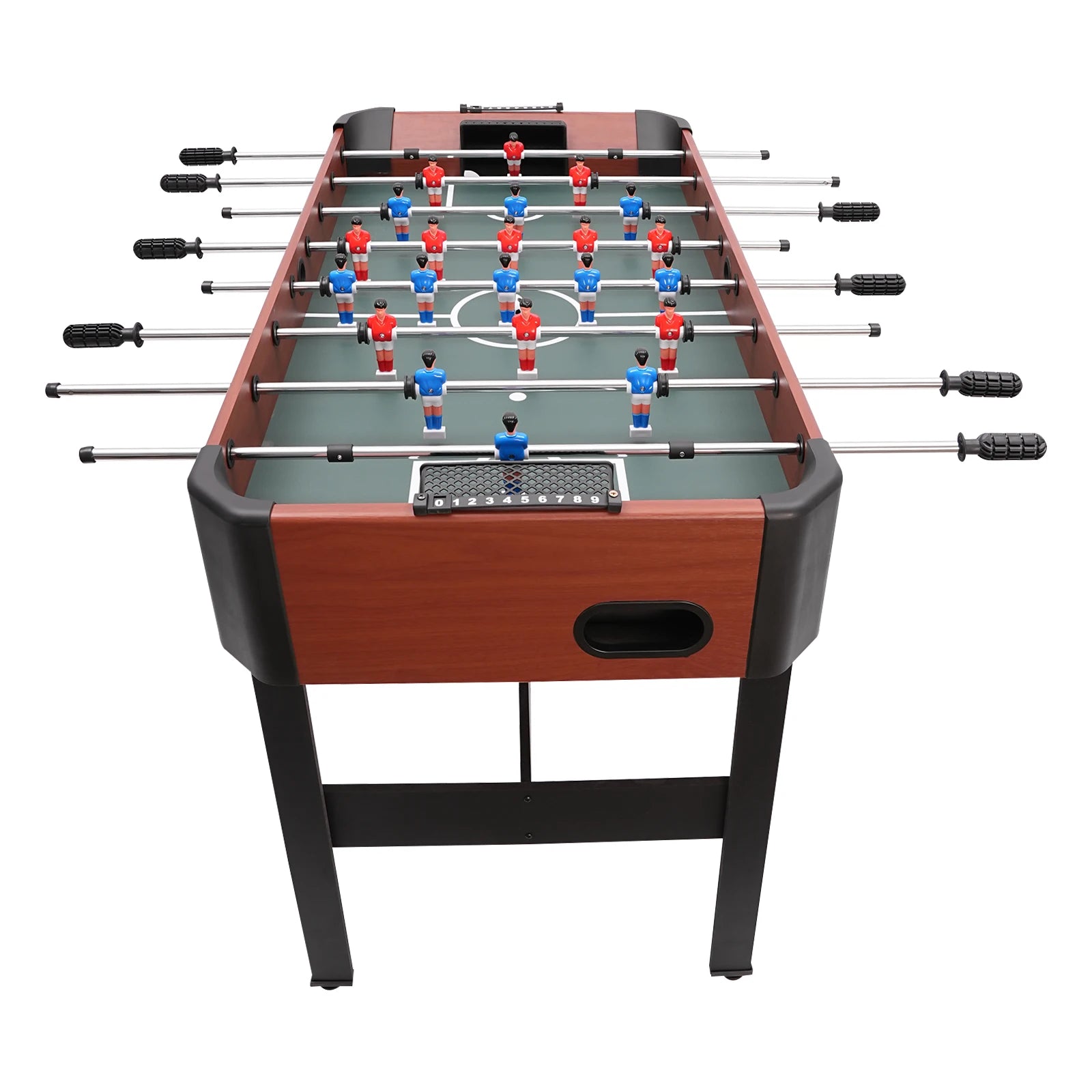 Foosball Table Soccer Table Game 8 Rods Tabletop Football Game 47x24in Indoor Entertainment for Kids Adults Home Game Room