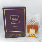 Khamrah عطر Perfume Eau De Toilette Gift Box 100ml Unisex Arabian Oud Scent Gourmand Fragrance Long Lasting Perfume For Unisex