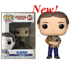 NEW!!! FUNKO POP Stranger Series #1462 Eddie #1250 Dustin Steve Robin Eleven Vinyl Action Figure Collection Models for Gifts