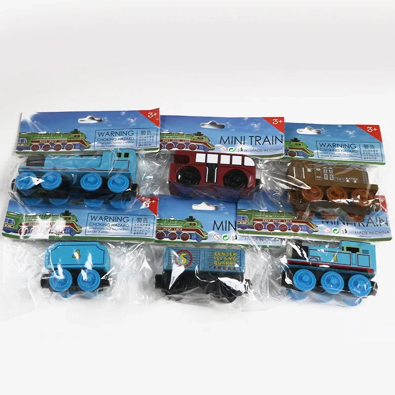 Thomas and Friends Wooden Trains Thomas Edward Percy Gorden Handel Molley Model Toy Magnetic Rail Train Toys for Boys Kids Gifts