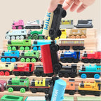 Thomas And Friends Wooden Railway Toy Lady Percy Mike Rosie Edward Donald Gorden Emily Train Truck Carriages Birthday Christmas