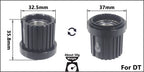 Bicycle Micro Spline Freehub MTB Road Bike Hubs Converters End Cap Adapter 11/12 Speed MS HG DT Hub Body Driver for XD DT240/350