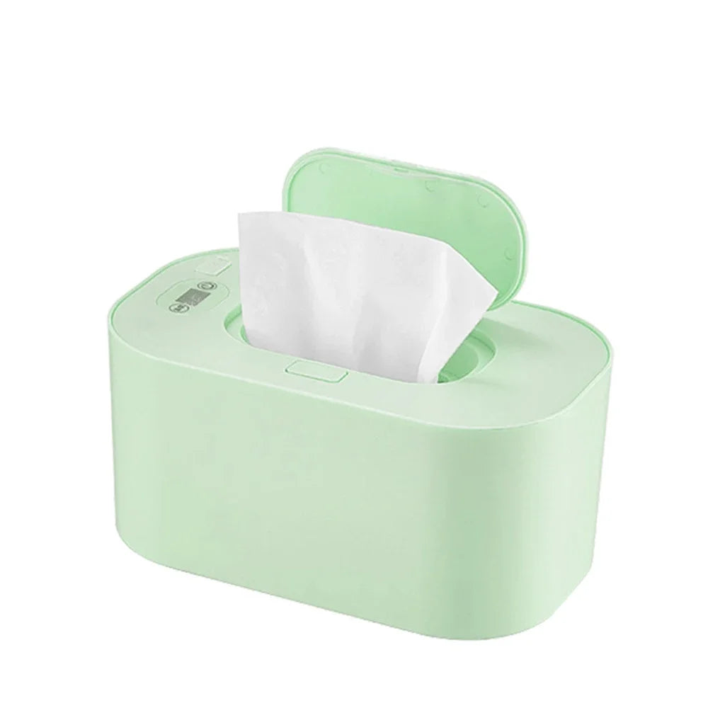 Baby Wipe Warmer Heater Wet Towel Heating Box Portable Home Car Use Mini Dispenser for Disinfecting Wipes Napkin