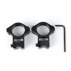 2PCS Hunting Rifle Scope Mount Ring for Dia 25.4mm 30mm 35m Tactical Scope Flashlight 11mm 20mm Picatinny Rail Mount Accessories