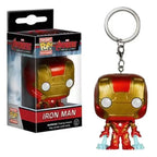 Funko Pop Iron Man Spider-Man Black Panther Captain America Toy Pendant Peripheral Keychain Boy Birthday Gift Christmas Gift