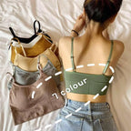 Sexy Women Tops Back Cross Strap Tank Top Push Up Running Sports Bra Breathable Soft Fitness Beauty Solid Color Yoga Bra
