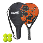 Lightweight Carbon Fiber Cage Padel Racket | Tennis Racquet Sports Equipment Fitness And Health, Good Elasticity, High Quality!