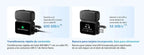 DJI OSMO NANO Lightweight Sports Action Video Cameras 1/1.3 ″ Sensor 143 ° Wide Wearable Camera For Cycling Running Vlogging
