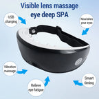 Eye Massager 9 Modes Magnetic Therapy Vibrator Smart Eye Massage Instrument Removal Relieves Fatigue Eyeball Massage Health Care